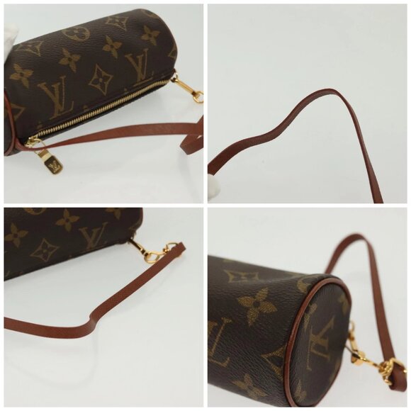 LOUIS VUITTON Monogram Papillon Pouch LV Auth sw1369 - Picture 16 of 16